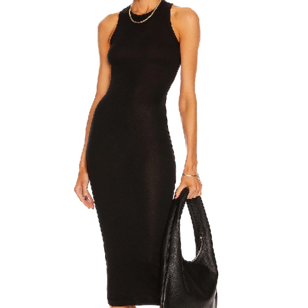 WARDROBE.NYC Tank Dress in Black, Size XXS